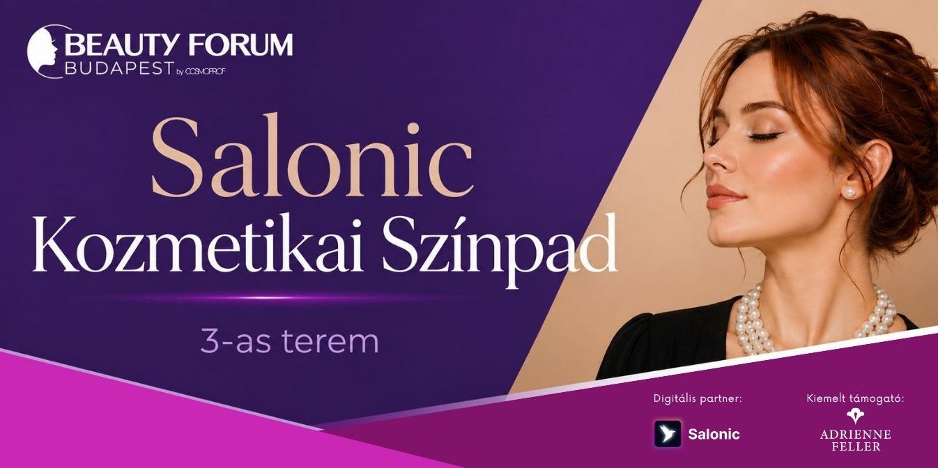 Kozmetikai programok (péntek, 3-mas terem) Beauty Kiállítás