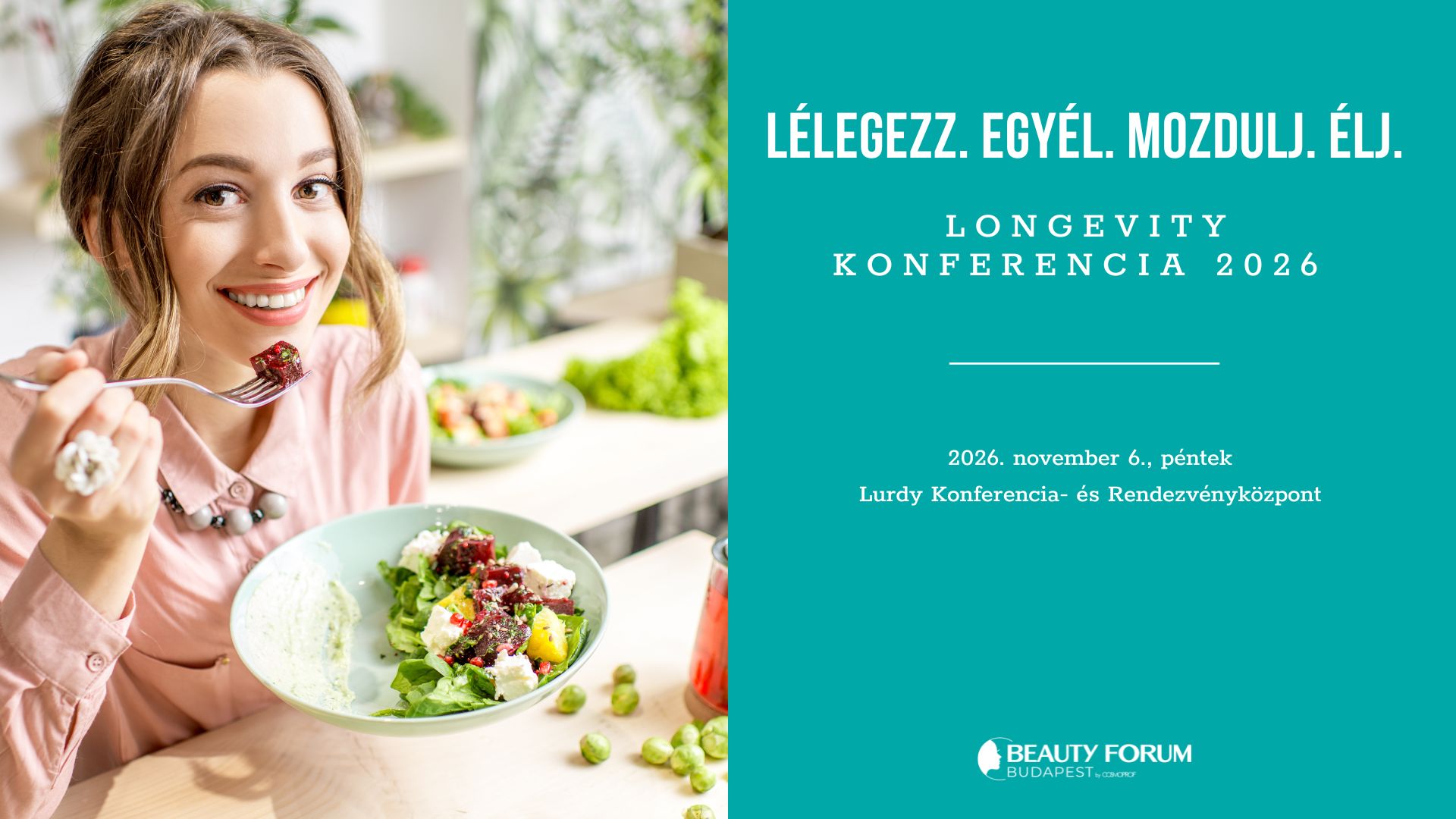 Egészséges életmód előzetes Beauty Kiállítás